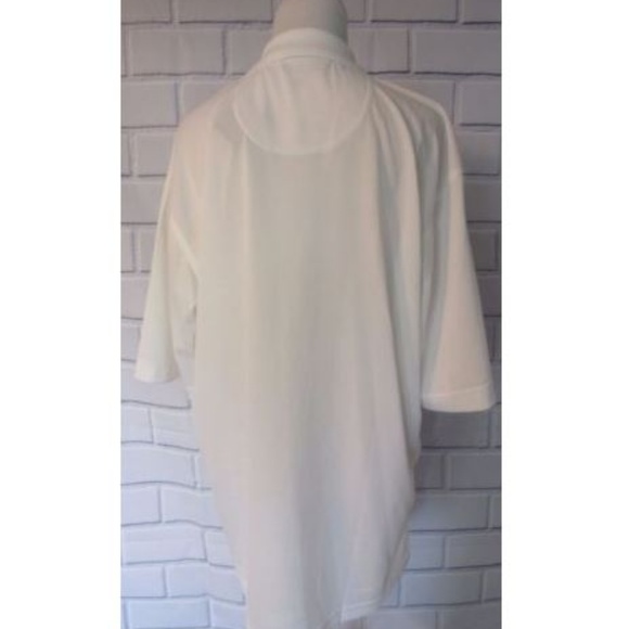 NWT Pebble Beach White Polo Short Sleeve Shirt - Picture 3 of 6